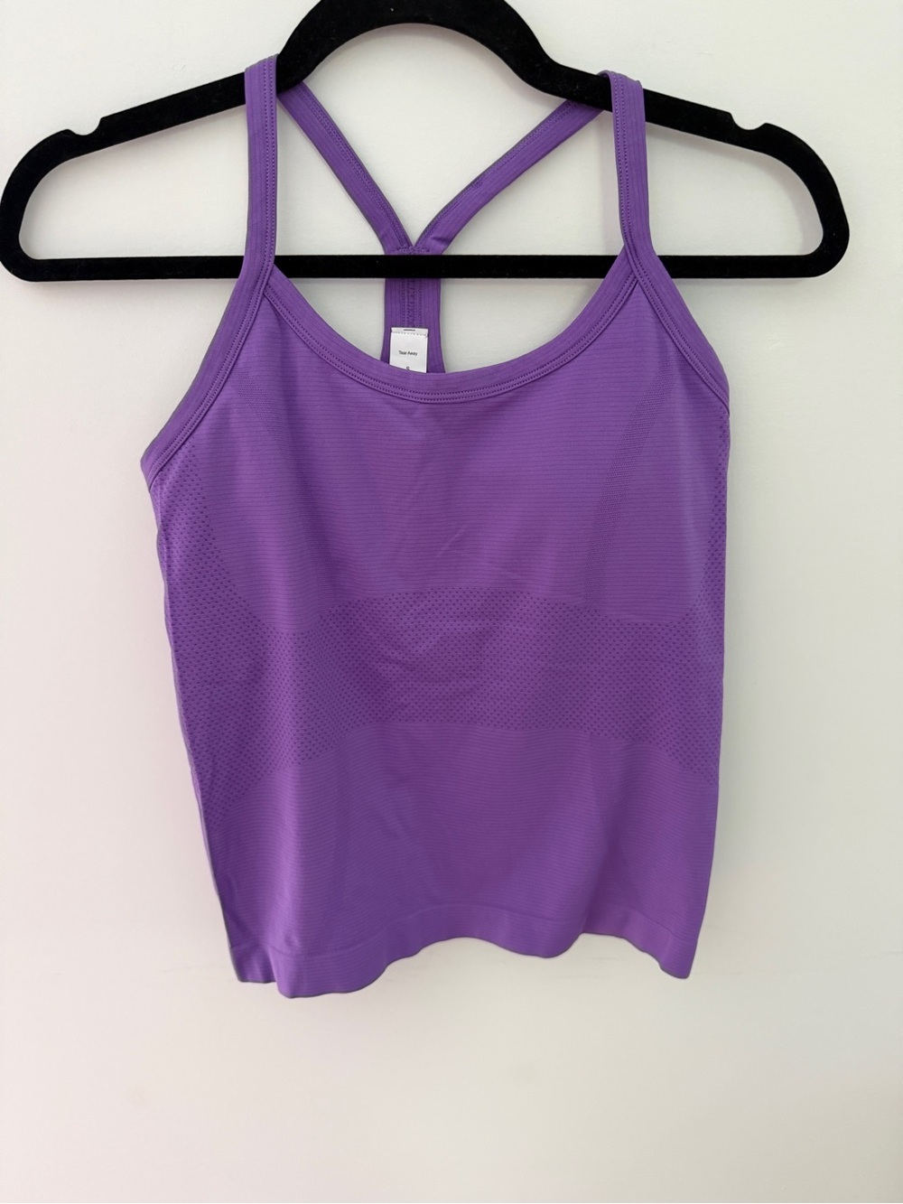 Purple Strappy Athletic Tank Top NWOT Small